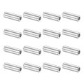 16pcs Aluminum Spacer 56 Id X 1 2 Od 1 9 Length 8 1x13x40mm Screw Standoff Bushing Plain Finish Unthreaded Round Metal For M8 