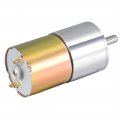 Uxcell 24v Dc 20 Rpm Gear Motor High Torque Electric Reduction Gearbox Centric Output Shaft