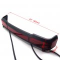 Httmt- Usmt451-bk Red- Led Tail Brake Light Trunk Classic King Tour Pack Compatible With H-d Touring Wrap 97-08