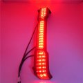 Httmt- Usmt451-bk Red- Led Tail Brake Light Trunk Classic King Tour Pack Compatible With H-d Touring Wrap 97-08