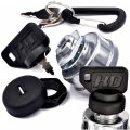 Starter Ignition Key Switch For John Deere Sabre Model 1948 Serial 010001 To 015000 Dual Protection Upgrade With 3 Keys And