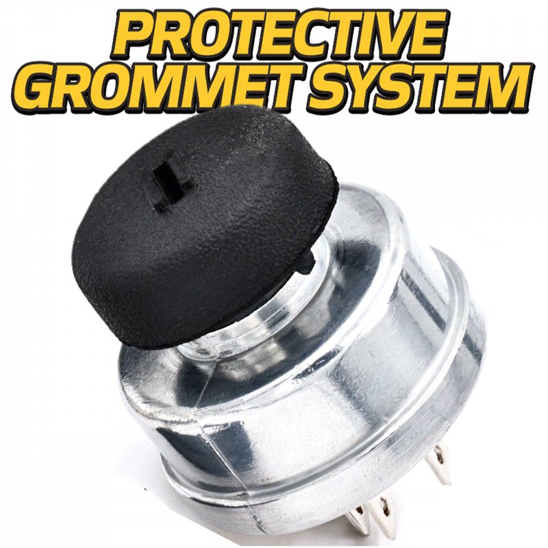 Starter Ignition Key Switch For John Deere Sabre Model 1948 Serial 010001 To 015000 Dual Protection Upgrade With 3 Keys And