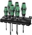 Wera 05138250001 Kraftform Plus 367 6 Torx Bo Safety Screwdriver Set And Rack With Bore Hole 6-piece 