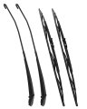 1 Pair Front Windshield Wiper Arm With Blade Fit For Dodge Ram 1500 2005-2008 2500 2005-2009 3500 2005-2010 4500 5500 2008-2010 