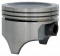 Single Dish Top Piston For 67-95 Gm Chevrolet 5 7l 350 040 1 00mm Oversized Lowpriced By Enginetech 