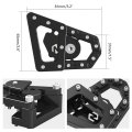 Nicecnc Dual Control Rear Brake Lever Pedal Extender For Bmw R1250gs 2018-2023 Motorcycle Extension Pedali Aluminum Alloyi
