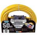 Cord Ext 12 3 Sjtow X 50ft Yel 