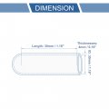 X Autohaux 1 Pcs 30mm Length 18 Id Black Car Silicone Rubber Hose End Cap Reinforced Blanking For Bypass Tube Universal