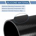 X Autohaux 1 Pcs 30mm Length 18 Id Black Car Silicone Rubber Hose End Cap Reinforced Blanking For Bypass Tube Universal