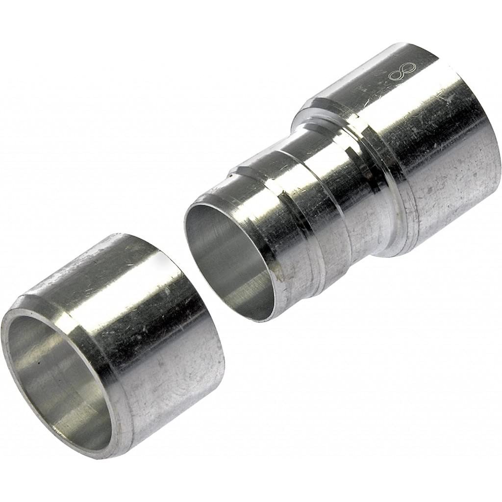 Air Conditioning Line Connector Aluminum Straight Angle 0 75 In Fitting Size Compression End Alx-pau-rb-800-984-cl360a50