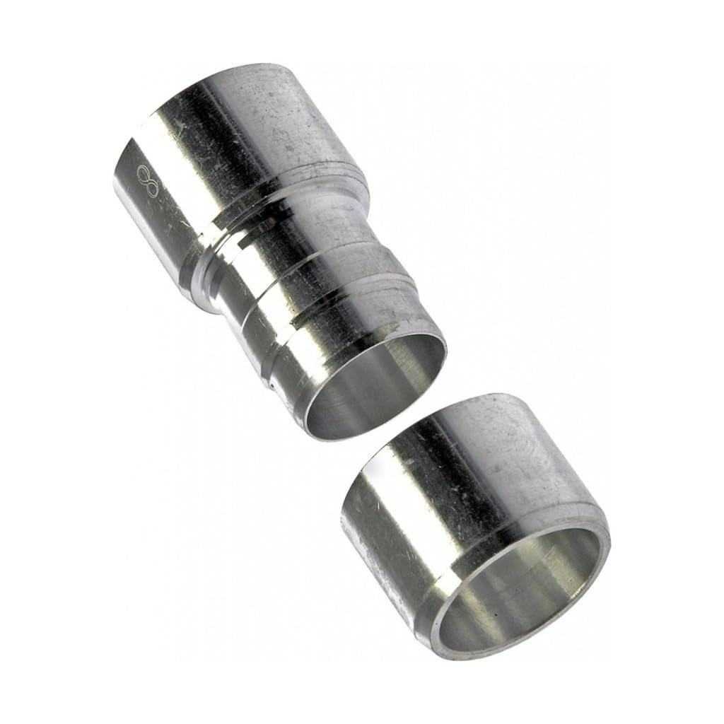 Air Conditioning Line Connector Aluminum Straight Angle 0 75 In Fitting Size Compression End Alx-pau-rb-800-984-cl360a50