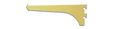 C R Laurence 122ga6 Crl Gold Anodized 6 Aluminum Bracket 