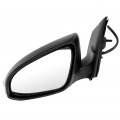 Ocpty Black Left Side Mirror Fit For 2017-2018 Toyota Corolla Im Smooth Glass Power Folding Heated Turn Signal