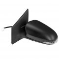 Ocpty Black Left Side Mirror Fit For 2017-2018 Toyota Corolla Im Smooth Glass Power Folding Heated Turn Signal