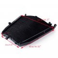 Topteng Radiator Grille Guard Cooler For Honda Cb400 1992-1998 Black
