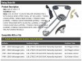 Timing Chain Kit Compatible With 1998-2002 Volkswagen Jetta 2 8l V6 Sohc 12-valve Vr6 Afp Engines