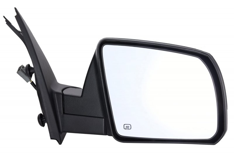 Zpoasts Towing Mirror Replacement Fit For 07-16 Toyota Tundra Powered W Heated Black Right Side