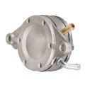 Dual Outlet Round Motorcycle Fuel Pump Replacement For 14-2223 And Df52-73 Flush Mount Metal With 35 Lph Flow Rate 