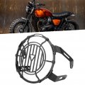 Motorcycle Headlight Grill Front Guard Cover Protector Fit For Triumph Street Twin 900 Scrambler 2016a 2020 