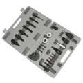 Ac Compressor Clutch Remover Tool 24pcs Automotive Hub Puller Kit