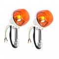 2 Pcs Turn Signal Lights Indicator 12mm Bolt Motorcycle