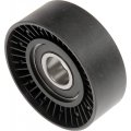 Idler Pulley For Dodge Nitro 2007 To 2011 Serpentine Belt Type Plastic Black 4891720aa 17mm Inside Diameter 1 Mounting Hole 