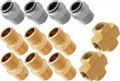 Vixen Air Set Of Fittings For Four 1 2 Npt Valves Using Od Lines Vxk1231 