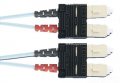 Panduit Fxd3-3m2y Multi-mode Fiber Patch Cord Aqua 