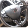 Szfkaccess For Honda Civic 2006 2007 2008 2009 2010 2011 Steering Wheel Cover Trim Carbon Fiber Style Inner Abs One