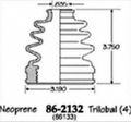 Empi 86-2132d Cv Boot Kit 