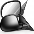 Side View Mirrors Left And Right Fit For 1994-1998 Chevy Blazer S10 Gmc Jimmy S-15 Manual Fold Exterior Gm1320126 Gm1321126 