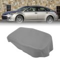 Console Lid Armrest Cover Center Box Pu Leather Case Protector For Avalon 2005a 2012 Gray