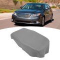 Console Lid Armrest Cover Center Box Pu Leather Case Protector For Avalon 2005a 2012 Gray