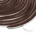 Uxcell Self Adhesive Brush Seal Weather Stripping 5 16 X 1 4 36ft Door Strip For Sliding Sash Window Wardrobe Brown