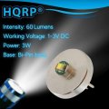 Hqrp Hight Power 3w 60 Lumens Bi-pin Led Module Bulb Works With Mag-lite Mini Flashlight Plus Sun Meter