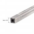 Uxcell Metric Machine Tap Left M8 Thread 1 Pitch H2 3 Flutes High Speed Steel 2pcs