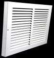 30 X 6 Baseboard Return Air Grille Hvac Vent Duct Cover 7 8 Margin Turnback For Flush Fit With Work White Outer Dimensions 315 