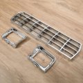 Hecasa Front Grille Headlight Bezel Compatible With 1978-1979 Ford Bronco F100 F150 F250 F350 Replacement For Fo1200111