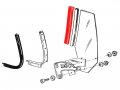 Auto Krafters Compatible Replacement For Front-of-quarter Window Seals Lh Rh 1973-74 Galaxie Ltd Monterey 73-76 Tbird 73-78