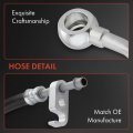 A-premium Power Steering Hose Pressure Return Line Assembly Compatible With Bmw 525i 530i001-2003 528i 1998-2000 2 5l 2 8l 3 0l