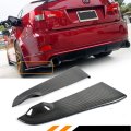 Fits For 2006-2013 Lexus Is250 Is350 Isf 2 Pieces Carbon Fiber Rear Bumper Apron Valance Spats 