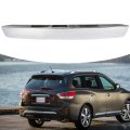 Rear Liftgate Chrome Handle Trunk Trim Strip Replacement For 2013-2016 Pathfinder 908109pg0a