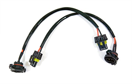 5202 H16 9009 Wire Harness to HID Ballast to Stock Socket HID Kit plug & Play 2x