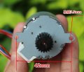 Xuulan Xianglaa-motor 35 Deceleration Stepper Motor 4-phase 5-wire Dc12v Air Conditioner Sweep Wind Swing 35byj412b