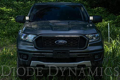 Diode Dynamics Stage Series Backlit Ditch Light Kit For Ford Ranger 2019-2022 Bracket Only