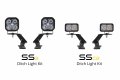 Diode Dynamics Stage Series Backlit Ditch Light Kit For Ford Ranger 2019-2022 Bracket Only