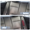 2pcs Universal Seat Belt Shoulder Pad Soft Microfiber Leather Car Safety Strap Covers Neck Mat For Comfortable Driving Wine Red