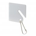 Defender Security Ep 4269 Plastic Write-on Key G With Metal Hook A Easily Identify Keys And Keep Them Organized A 1-1 2a White 