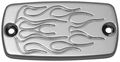 Baron Custom Accessories Master Cylinder Cover Flame Ba-7676-03 