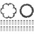 Caltric Differential Sprague W Armature Plate Compatible With Polaris Ranger 800 6x6 2015-2016 1000 Diesel Crew 2015-2018